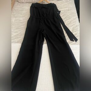 Black Loft jumpersuit size 12